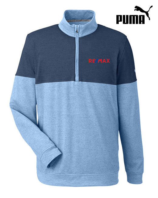 Puma Golf Men's Cloudspun Warm Up Quarter-Zip