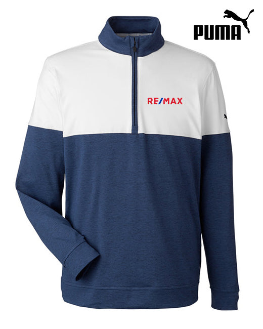 Puma Golf Men's Cloudspun Warm Up Quarter-Zip