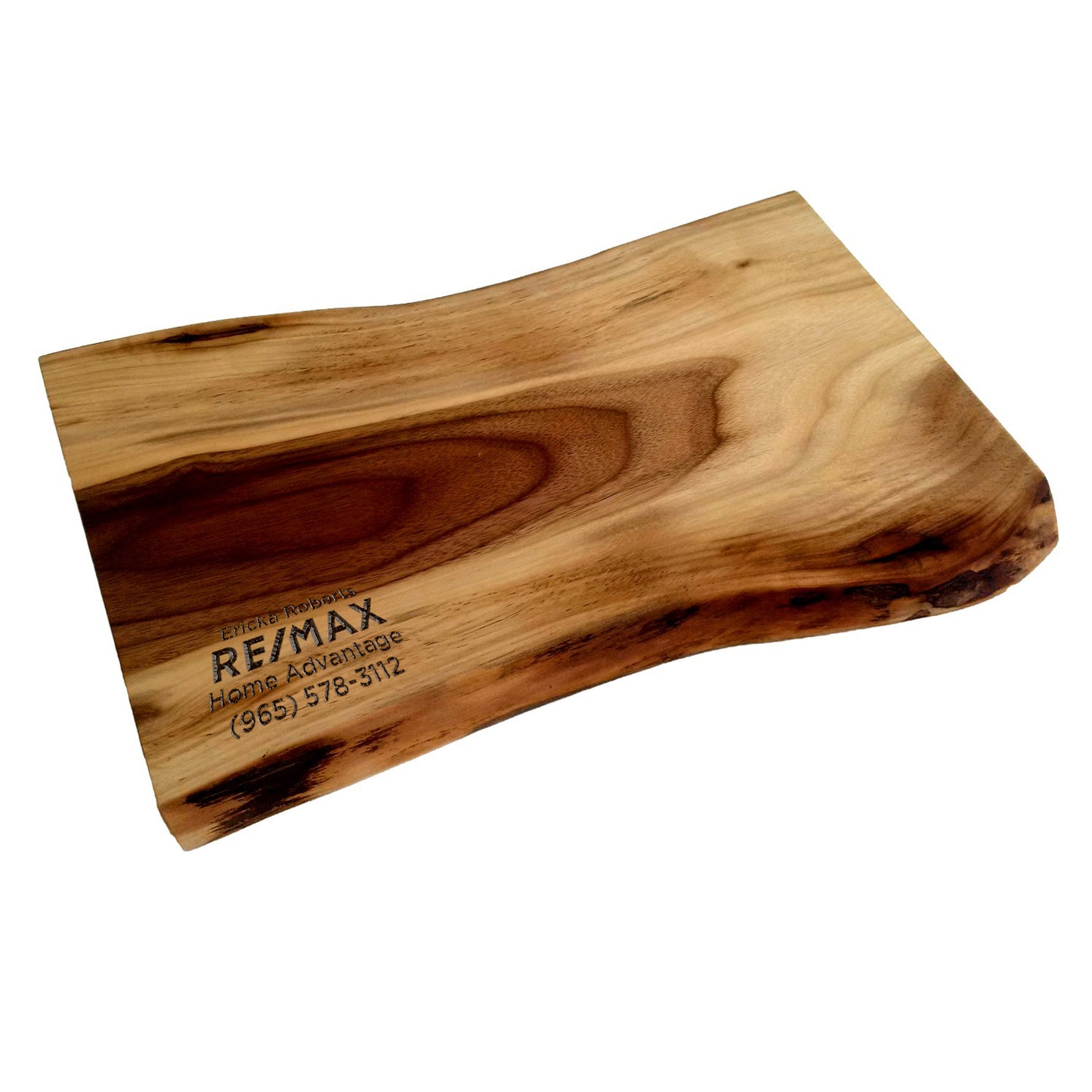 Black Walnut Cutting Board 10″ X 12″ - Personalized
