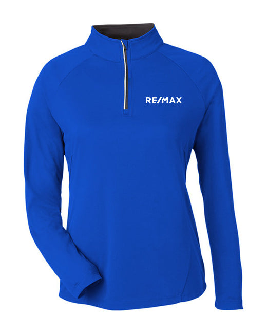 Ladies' Origin Performance Pique Quarter-Zip
