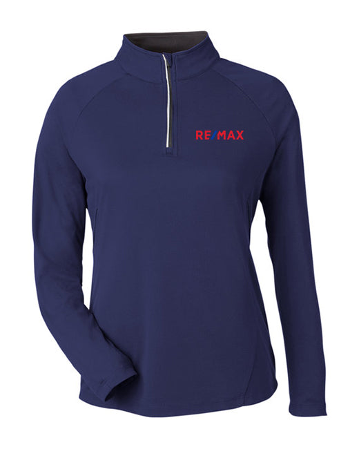 Ladies' Origin Performance Pique Quarter-Zip