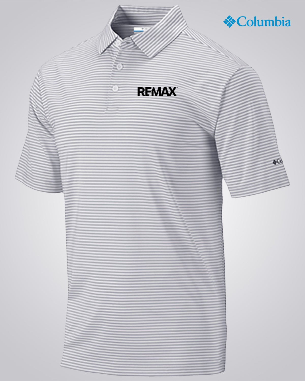Adult Columbia Omni-Wick™ Club Invite Polo - REMAX Brand Refresh - One Color Logo - Embroidered