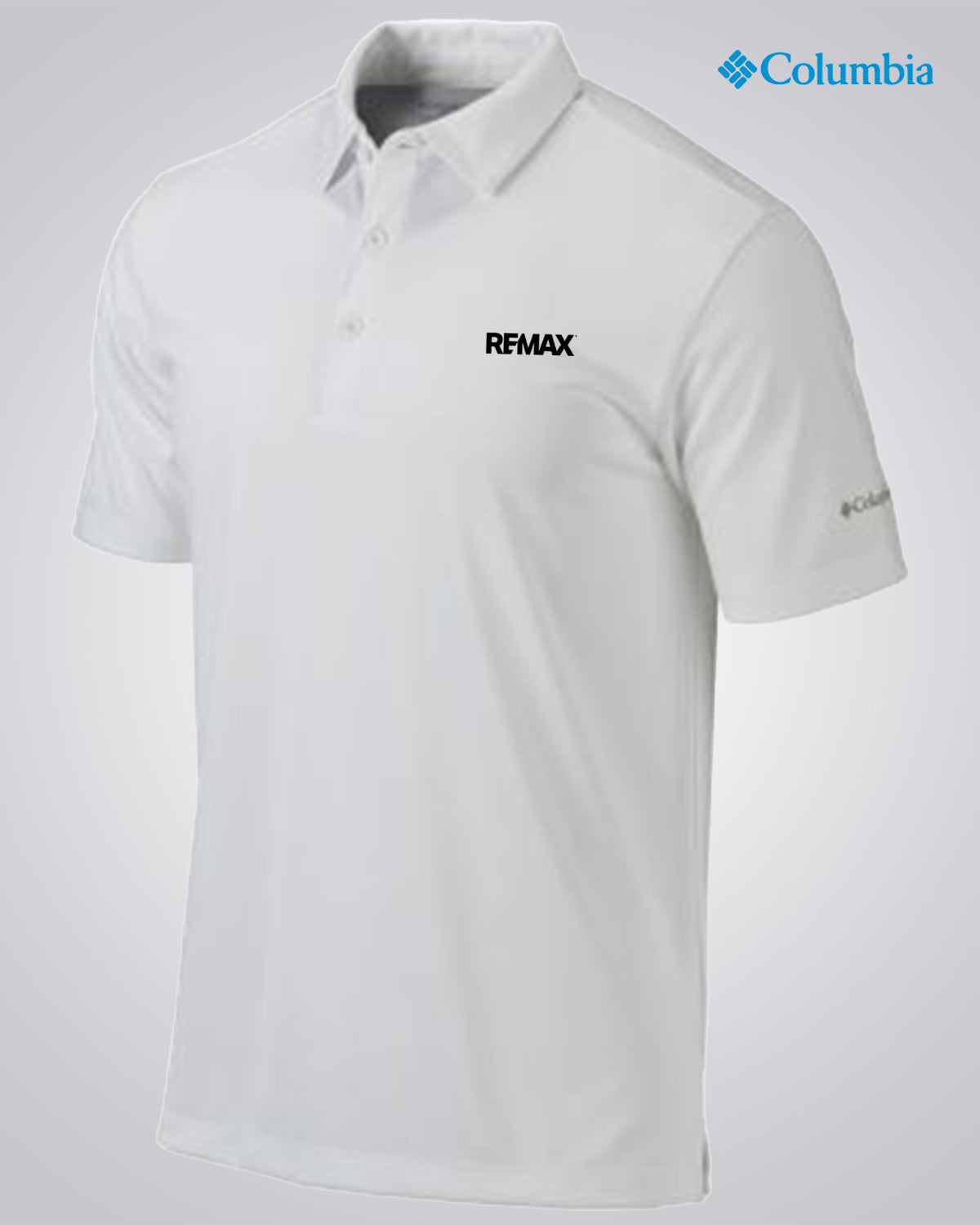 Adult Columbia Omni-Wick™ Drive Sportshirt - REMAX Brand Refresh - One Color Logo - Embroidered