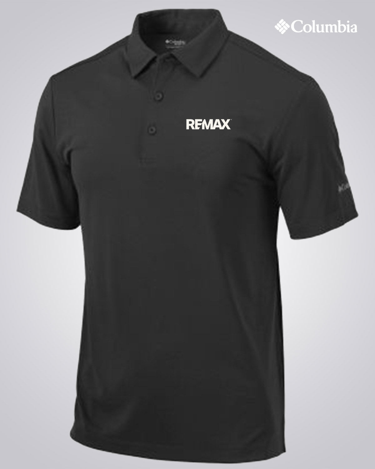 Adult Columbia Omni-Wick™ Drive Sportshirt - REMAX Brand Refresh - One Color Logo - Embroidered