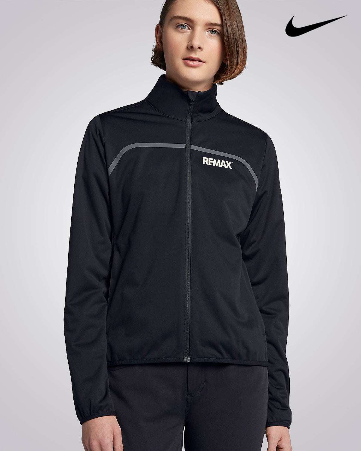 Ladies' Nike Repel Jacket - REMAX Brand Refresh - One Color Logo - Embroidered