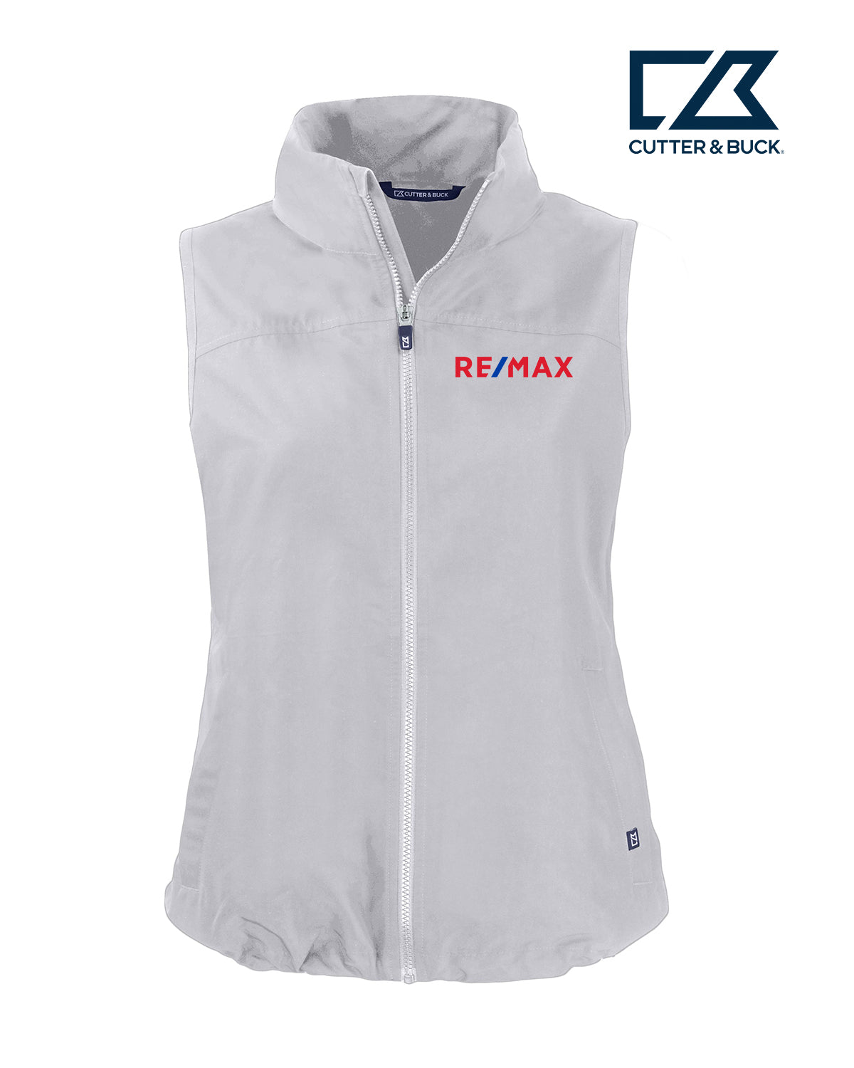 Cutter & Buck Charter Eco Full-Zip Womens Vest