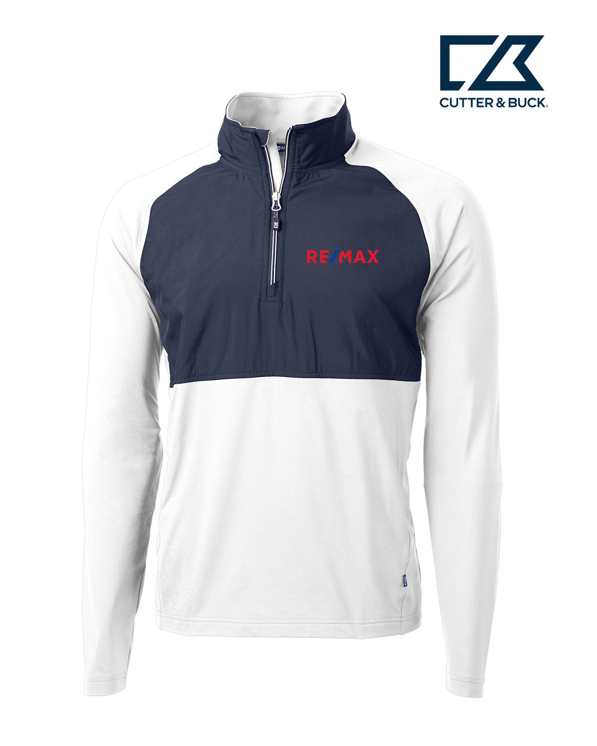 Cutter & Buck Adapt Eco Knit Hybrid Recycled Mens Quarter Zip