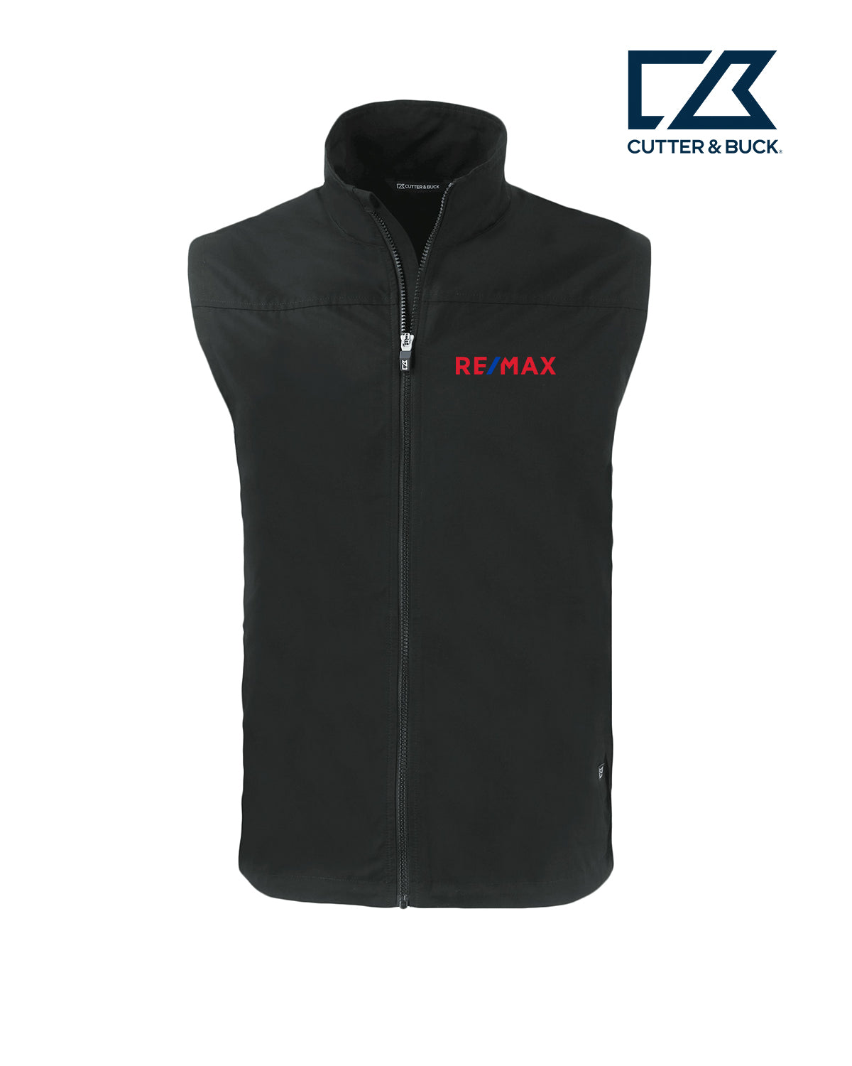 Cutter & Buck Charter Eco Recycled Mens Full-Zip Vest
