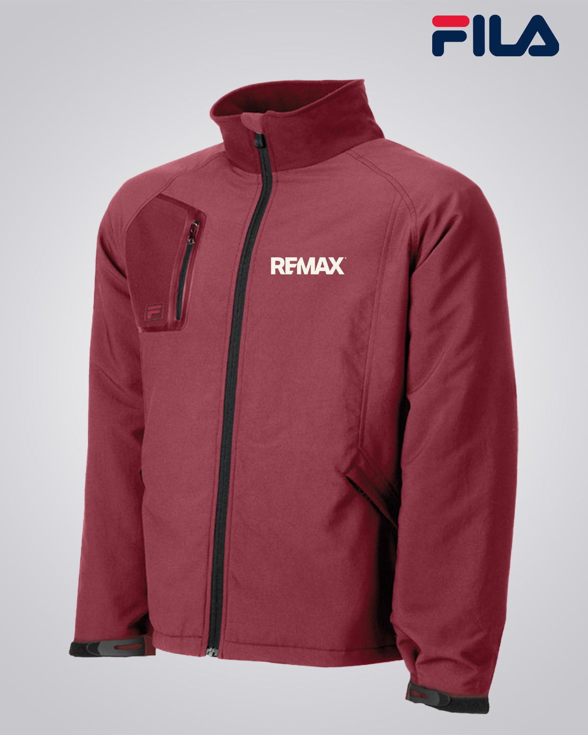 Fila Men's Tacoma Soft Shell Performance Jacket - REMAX Brand Refresh