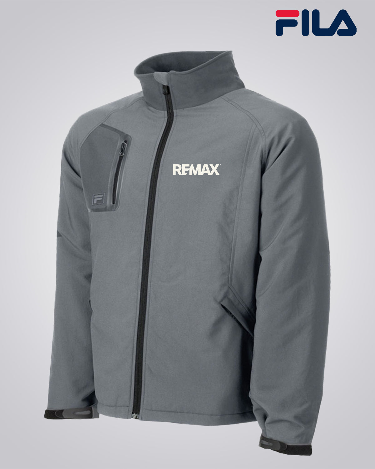 Fila Men's Tacoma Soft Shell Performance Jacket - REMAX Brand Refresh