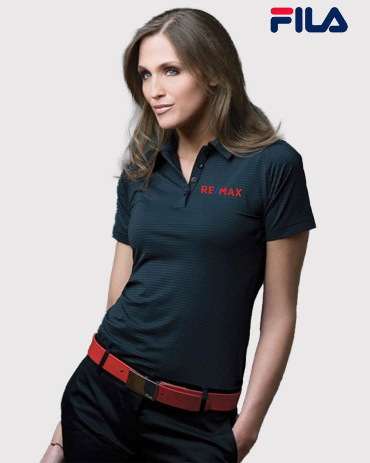 Fila Women's Corsica Striped Polo