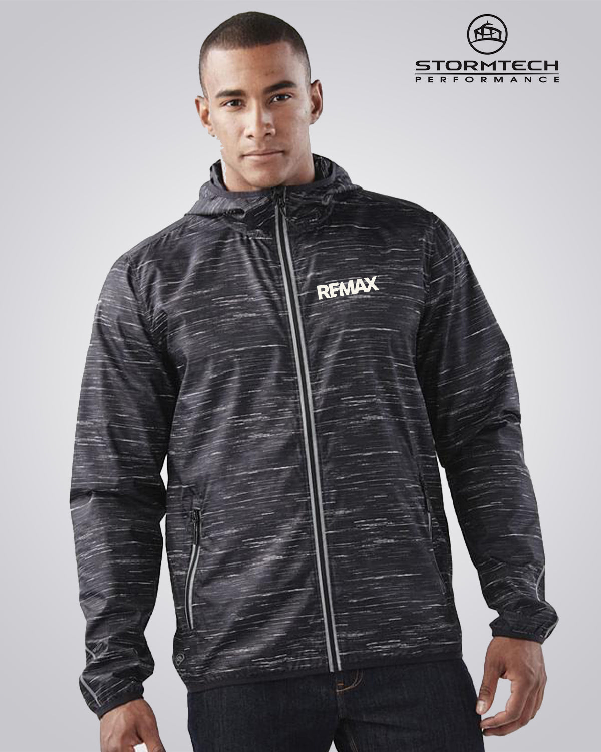 Men's Ozone Lightweight Shell Jacket - Embroidered - REMAX Brand Refresh