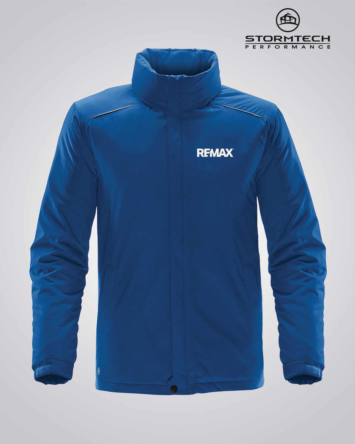 Men's Nautilus Insulated Jacket (Azure Blue) - REMAX Brand Refresh