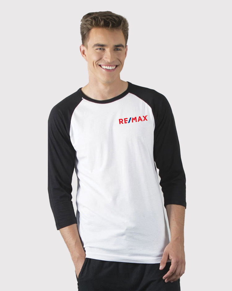 Eurospun® Ring Spun Baseball Tee