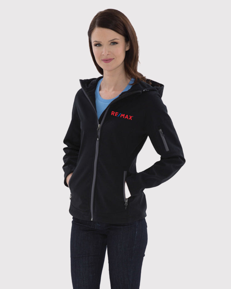 Essential Hooded Soft Shell Ladies' Jacket