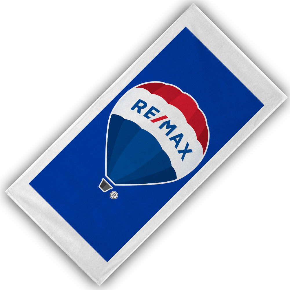RE/MAX Balloon 30" x 60" Standard Weight Beach Towel