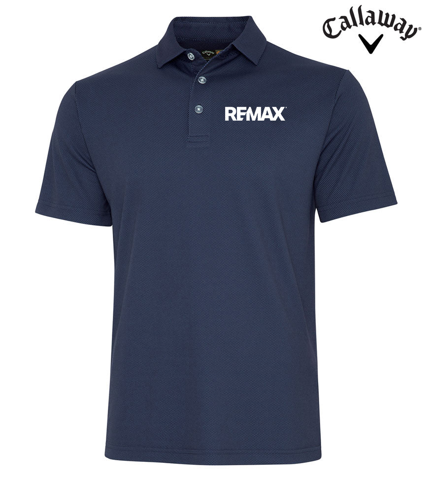 Callaway Men's Birdseye Polo - Embroidered