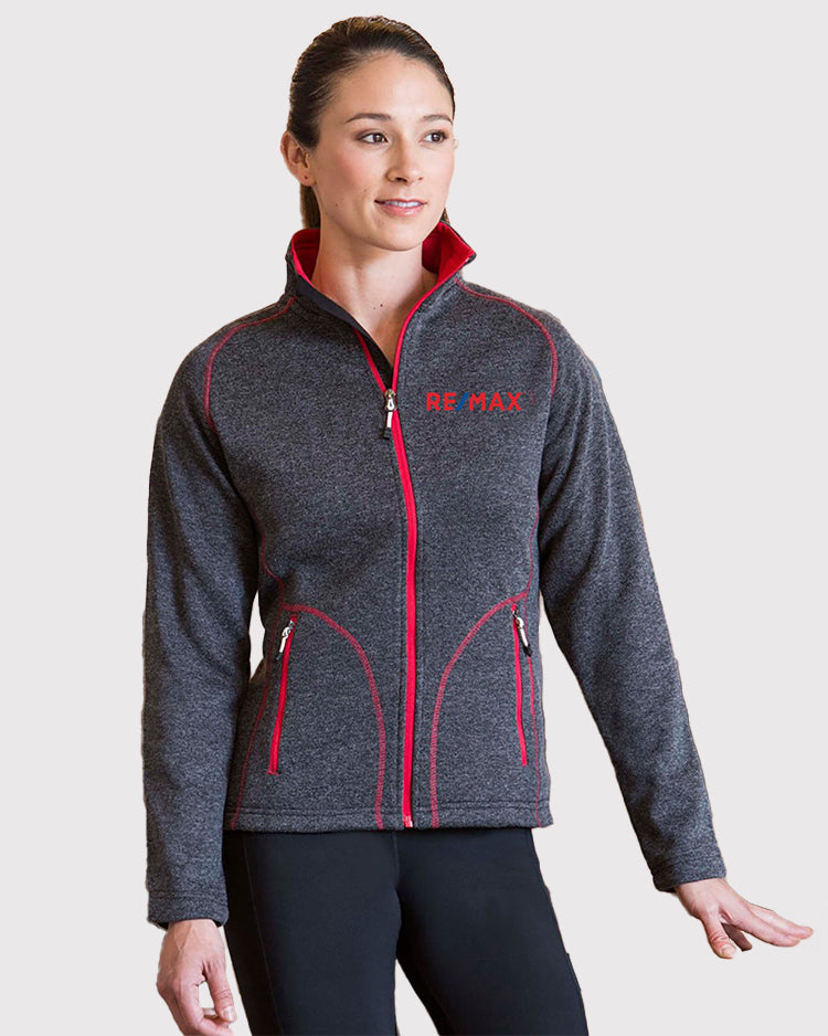 New Premium Collection Ladies' Slim Bonded Fleece Jacket