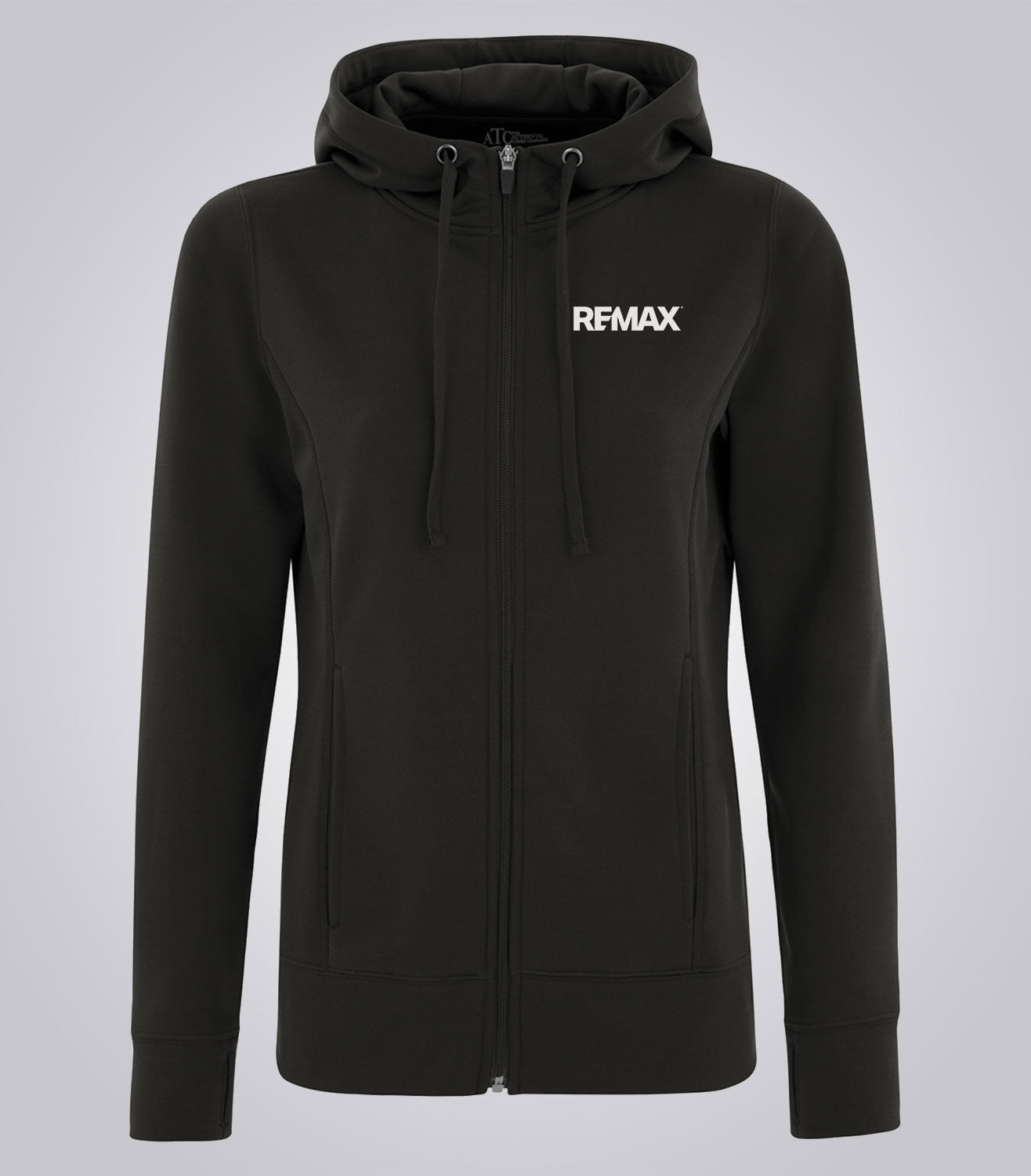 Game Day™ Fleece Full Zip Hooded Ladies' Sweatshirt - Brand Refresh - One Color Logo - Embroidered