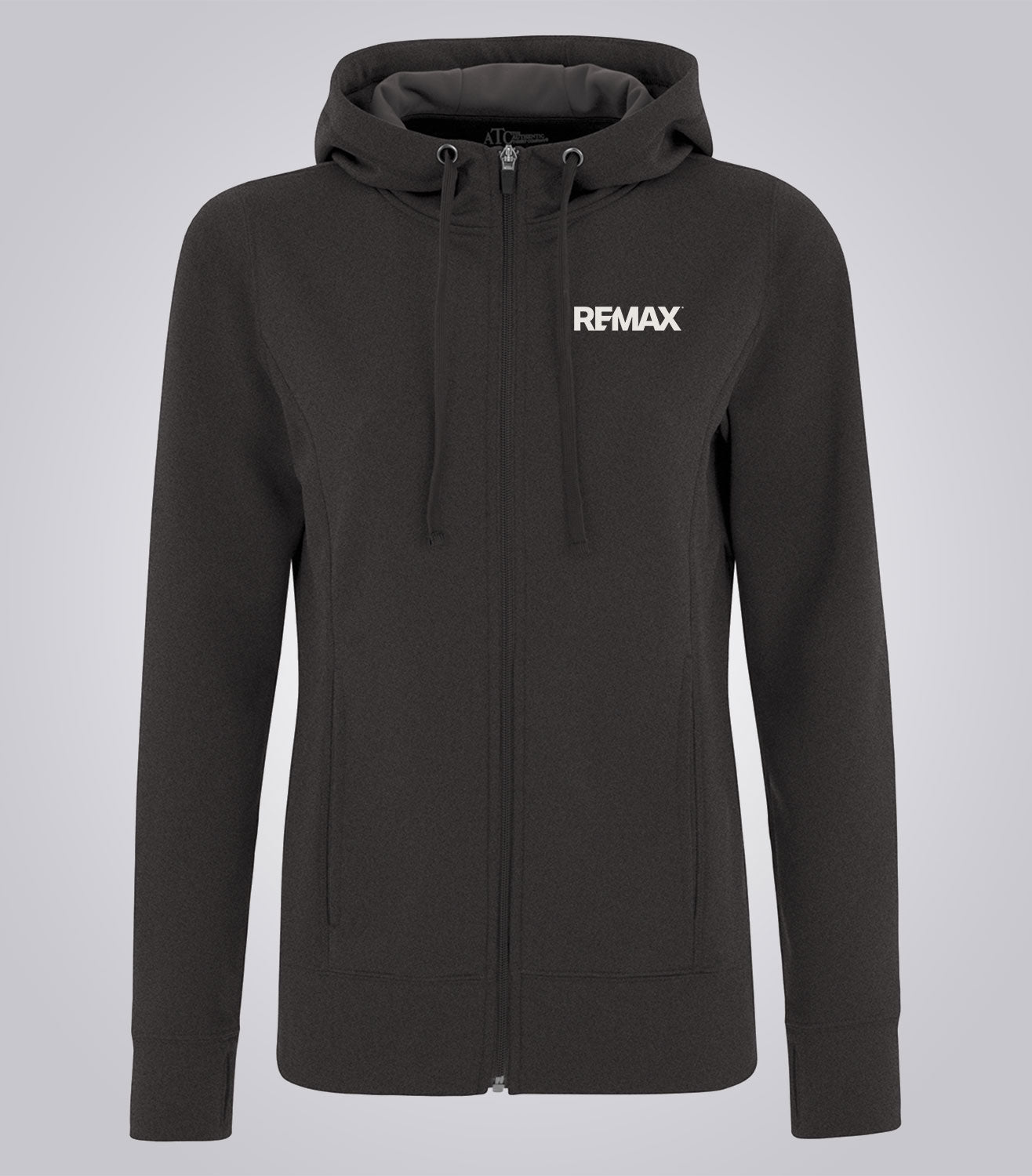 Game Day™ Fleece Full Zip Hooded Ladies' Sweatshirt - Brand Refresh - One Color Logo - Embroidered