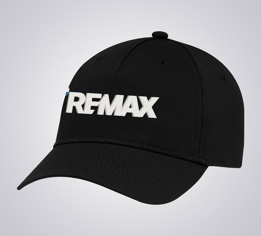 Banner Cap - Black - REMAX Brand Refresh - Full Color 3D Silicone Patch