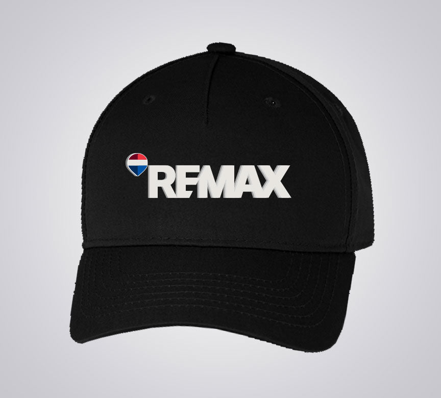 Banner Cap - Black - REMAX Brand Refresh - Full Color 3D Silicone Patch