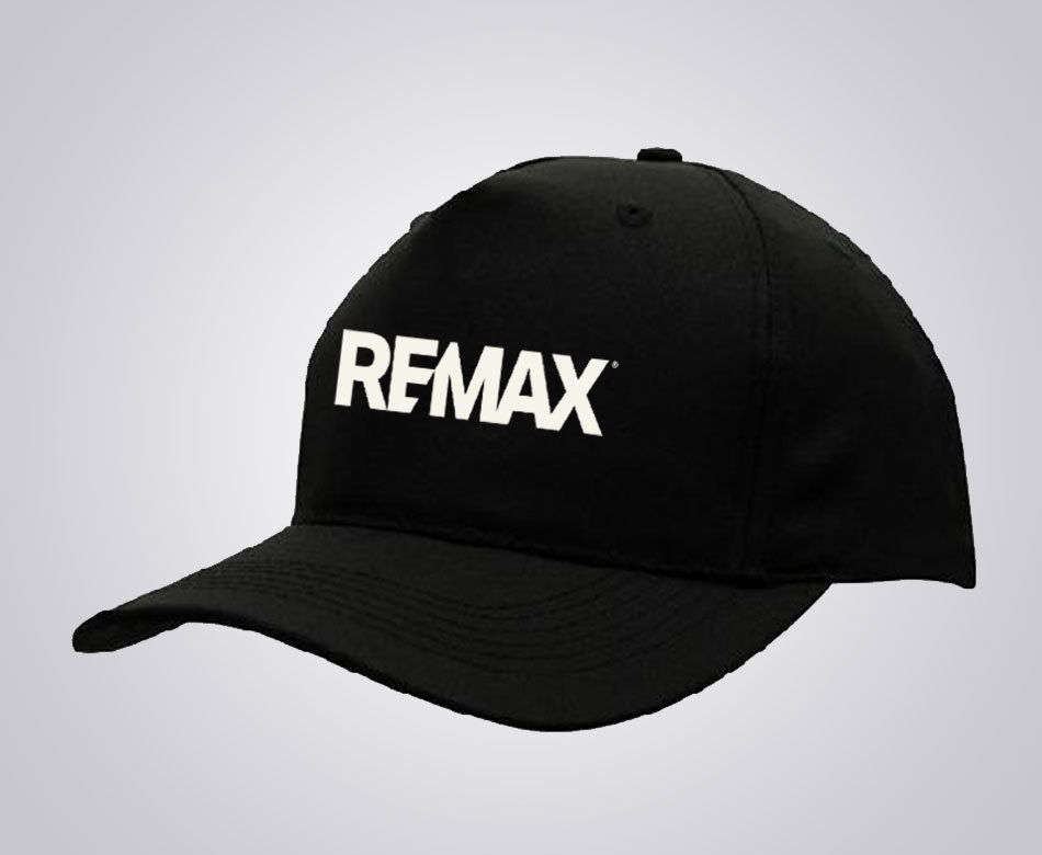 Banner Cap - Black - RE/MAX Brand Refresh - Print
