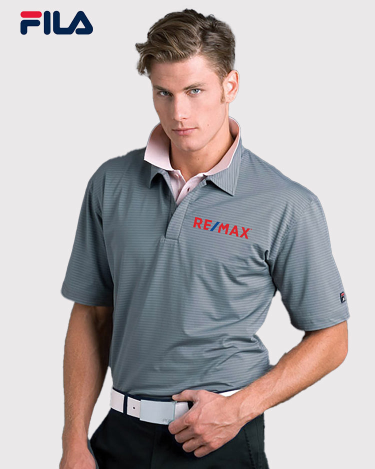Men's Monaco Striped Polo - Fila