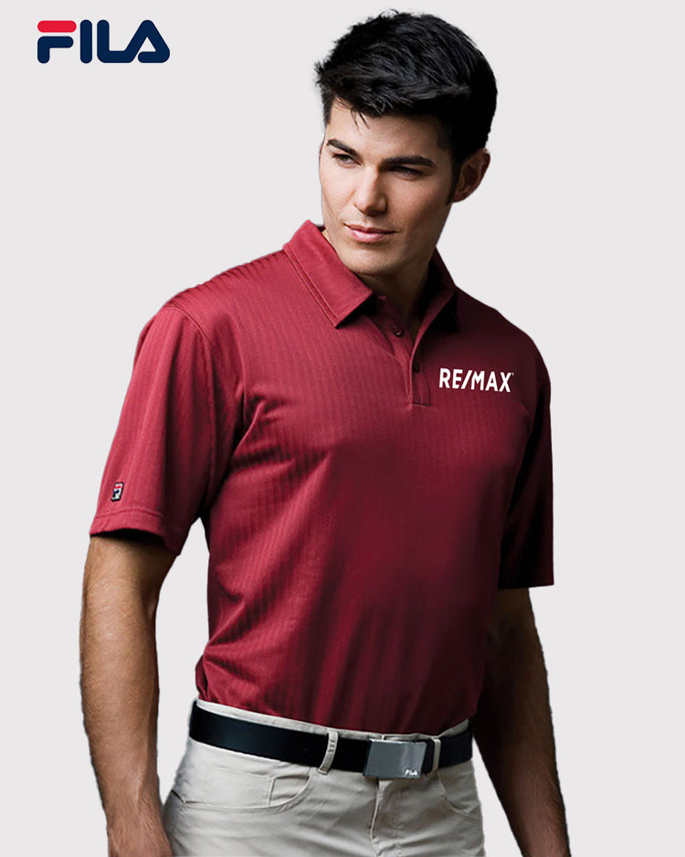 Men's Glasgow Striped Polo - Fila