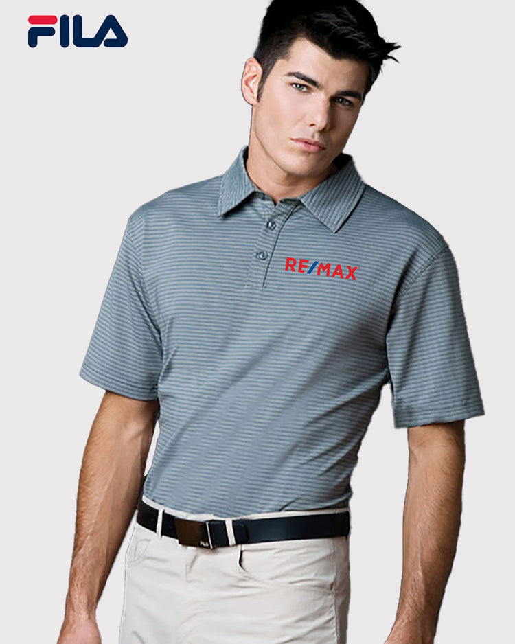 Men's Lincoln Striped Polo - Fila