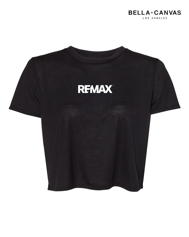 Brand Refresh Bella + Canvas - Women’S Flowy Cropped T-Shirt - Embroidered