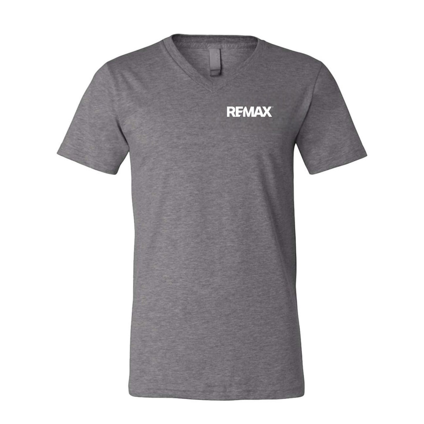 Brand Refresh Bella + Canvas Unisex Heather Cvc V-Neck T-Shirt