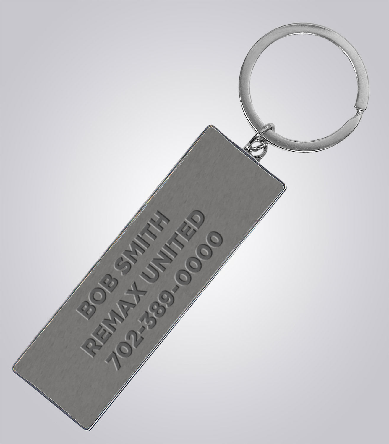 REMAX 2.75" Metal Keychain - Brand Refresh - Full Color Logo Personalized