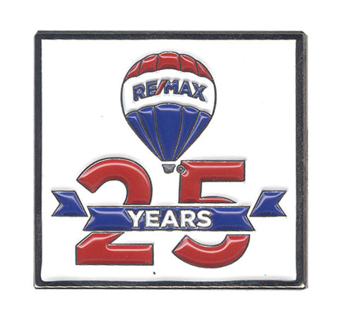 RE/MAX 25 Year Pin 1.5"