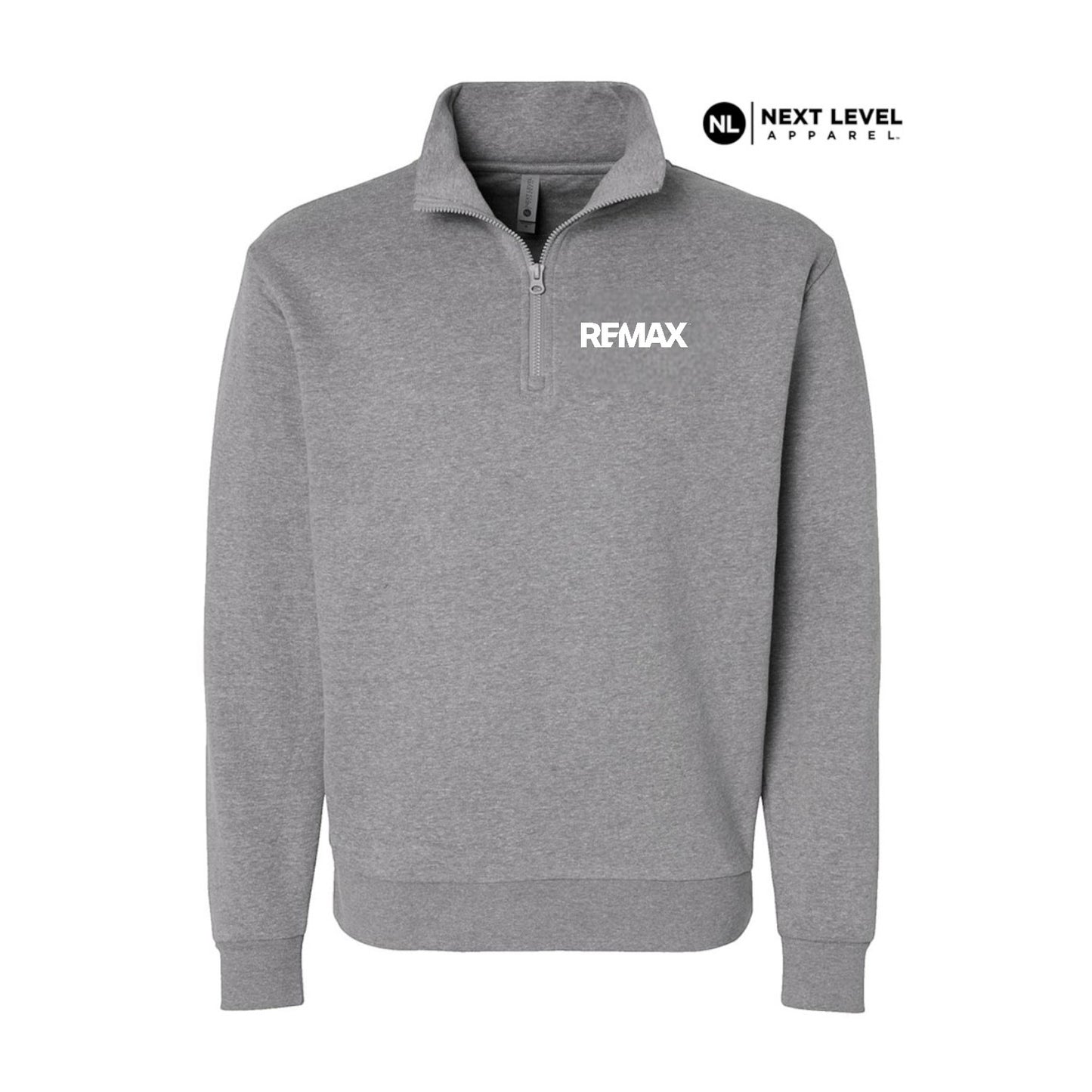 Brand Refresh Next Level Unisex Fleece Quarter-Zip Sweatshirt
