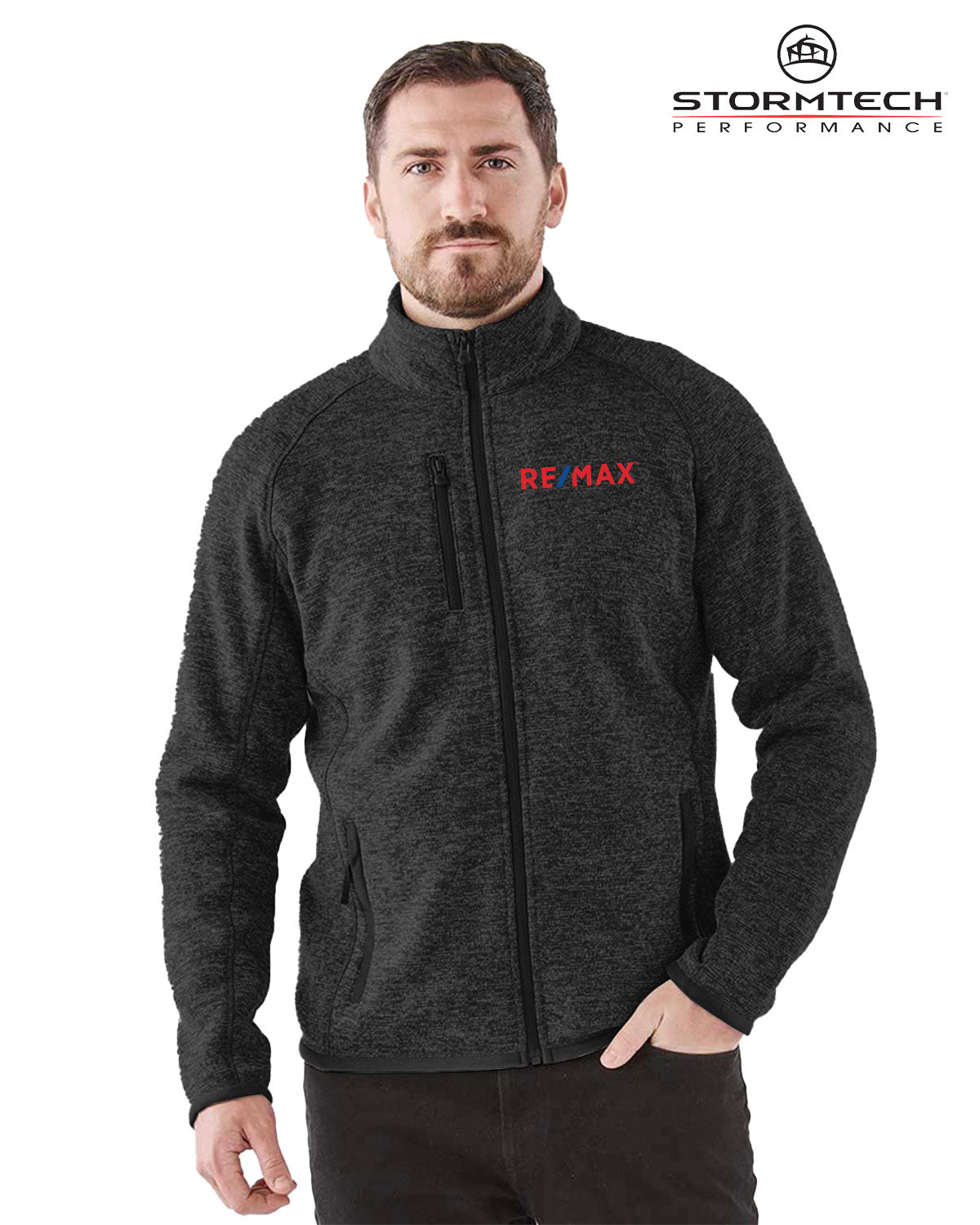 Stormtech Men's Avalante Full Zip Fleece Jacket - Embroidered