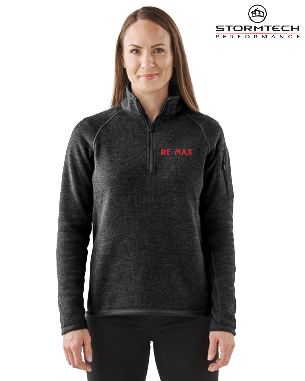 Stormtech Women's Avalante 1/4 Zip Pullover - Embroidered