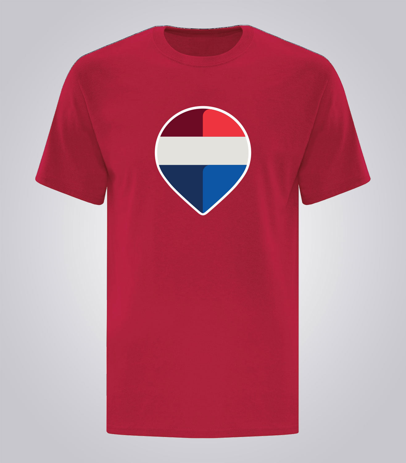 Men's Everyday Cotton T-Shirt - Balloon - Brand Refresh - Full Color Logo - Print