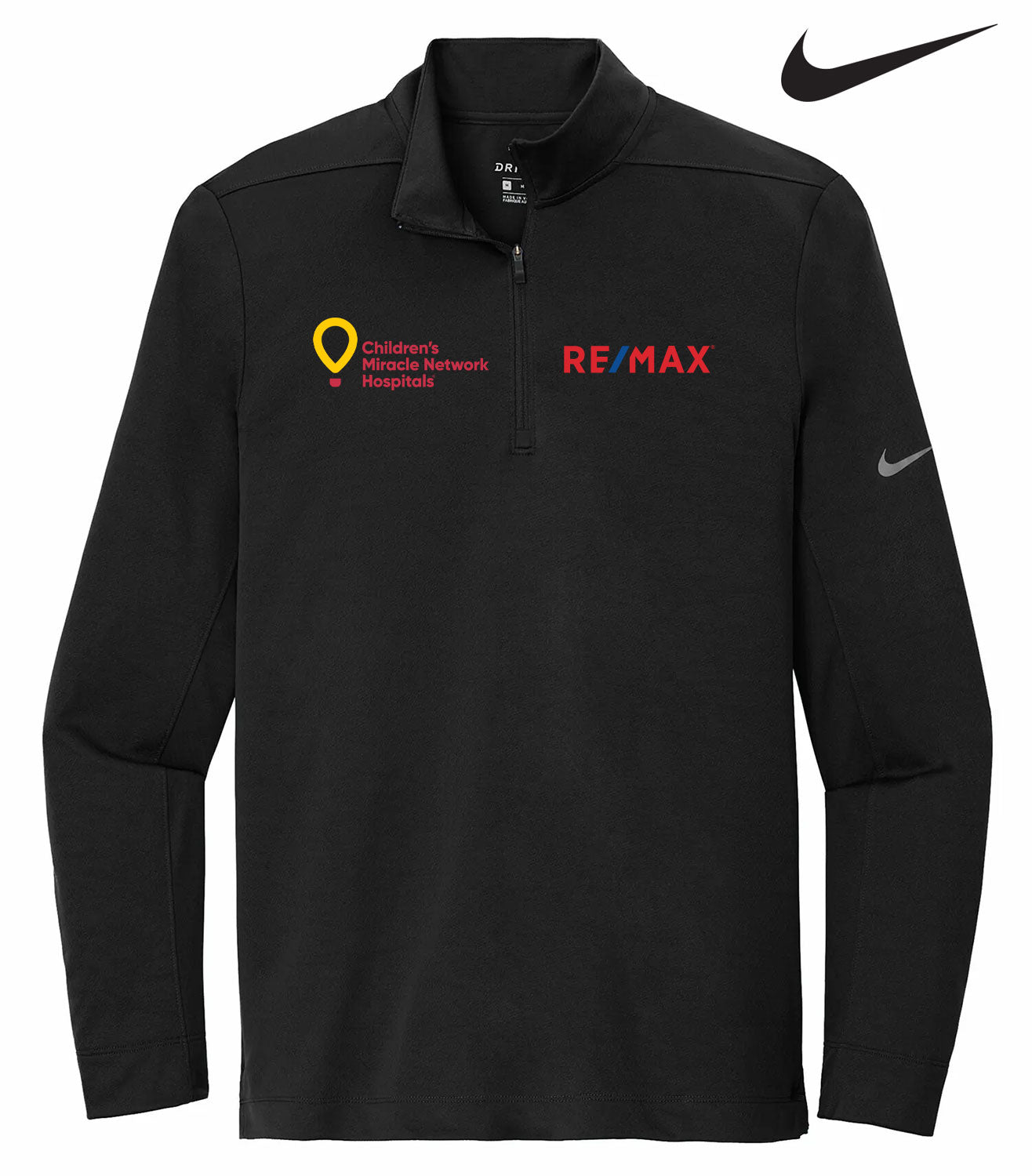 NIKE DRY 1/2 ZIP COVER UP - CMN US