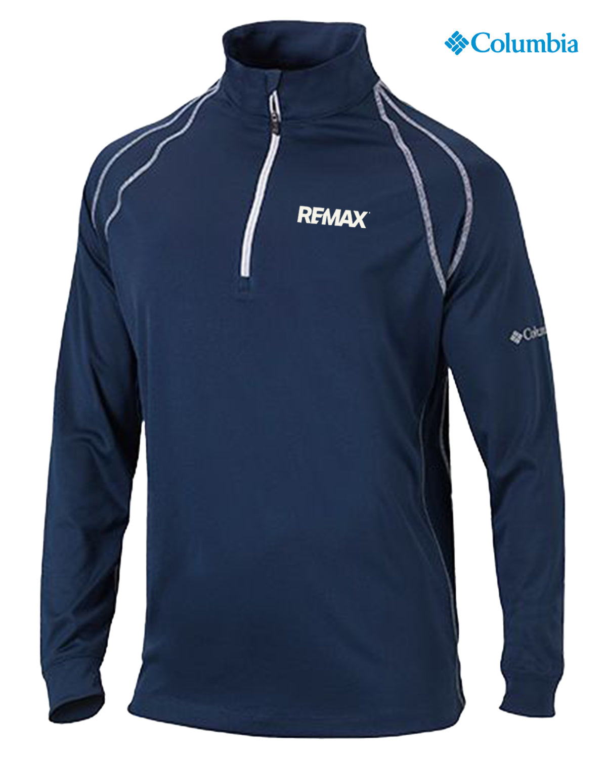 Brand Refresh Adult Columbia Omni-Heat™ Range Session ¼ Zip - Embroidered