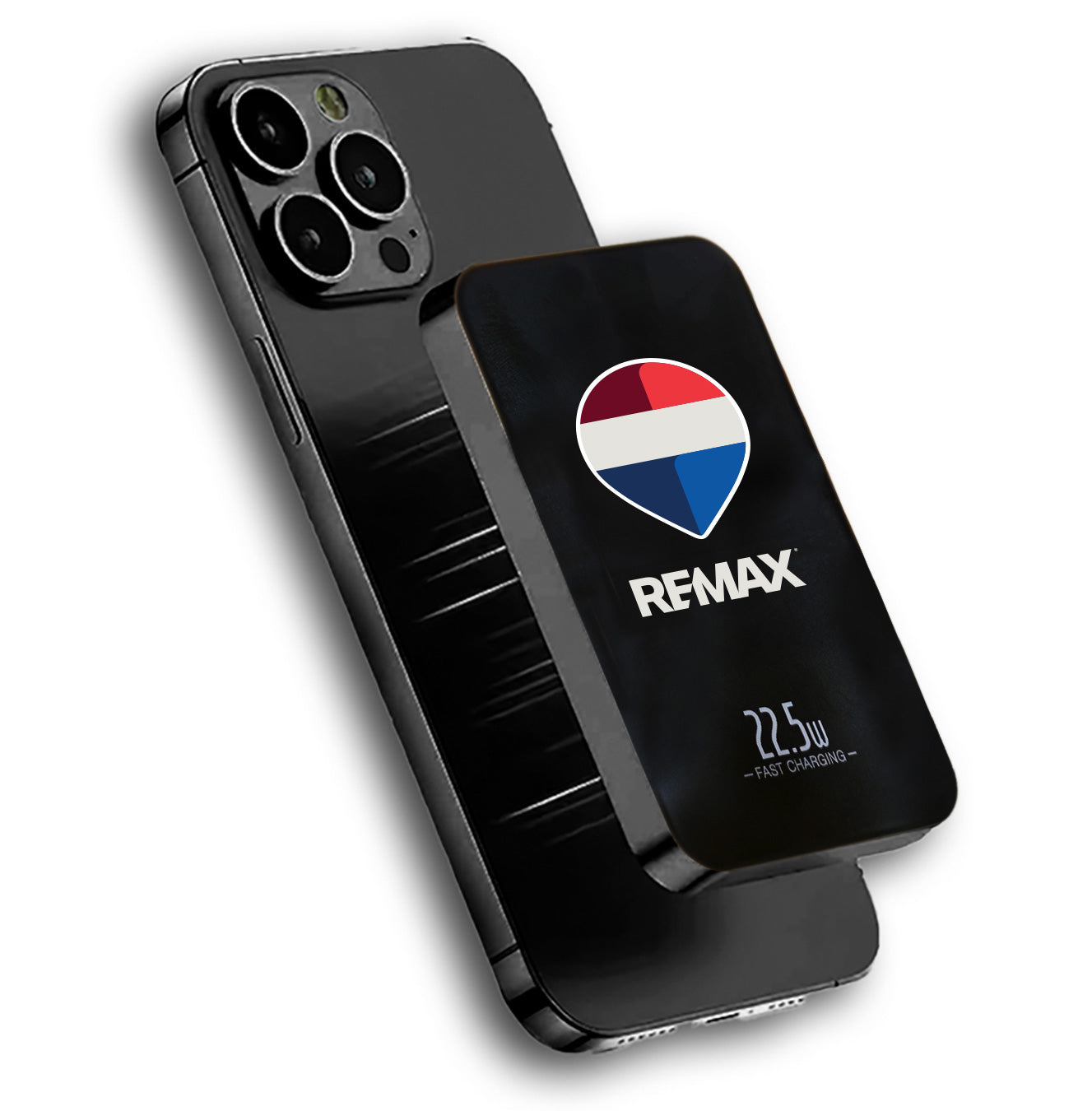 22.5W Wireless Fast Charging Powerbank - REMAX Brand Refresh - Full Color Logo - Print
