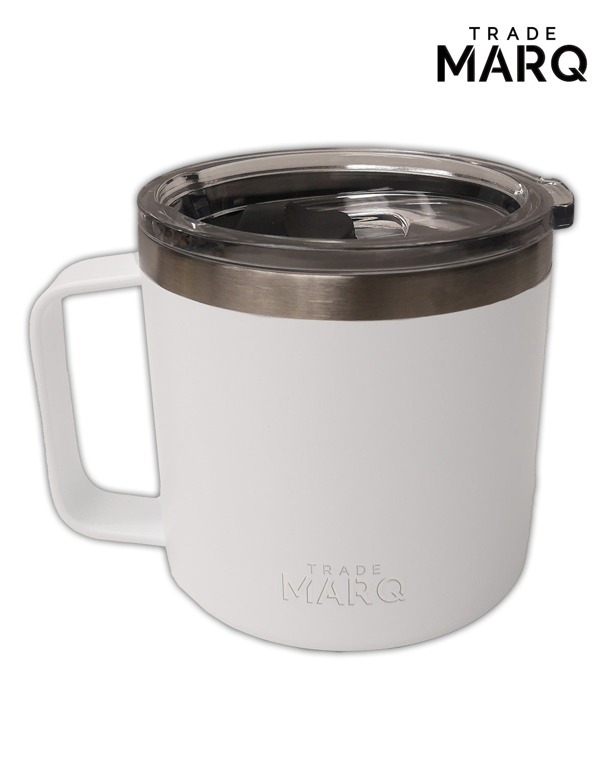 14oz Double Wall Vacuum Powder Coated Mug - TRADE MARQ - REMAX Brand Refresh - Laser engraved
