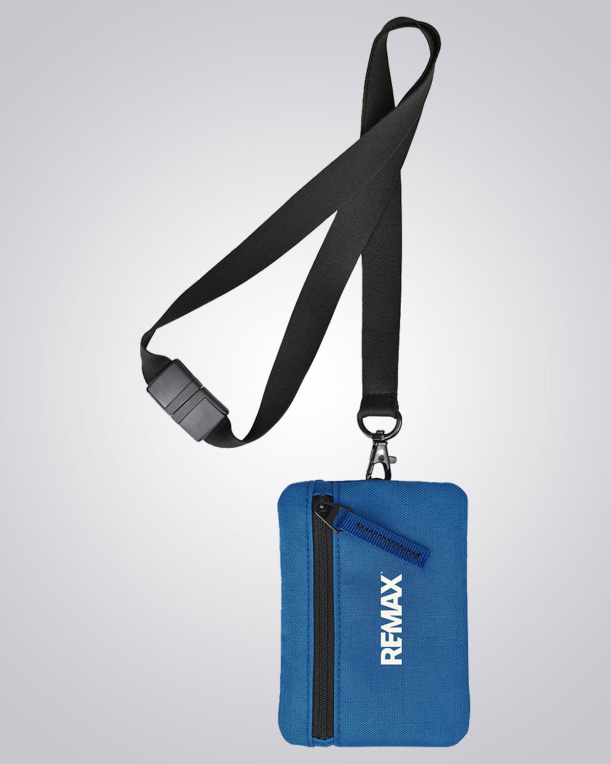 Rally Recycled ID Pouch Lanyard - Brand Refresh - One Color Logo
