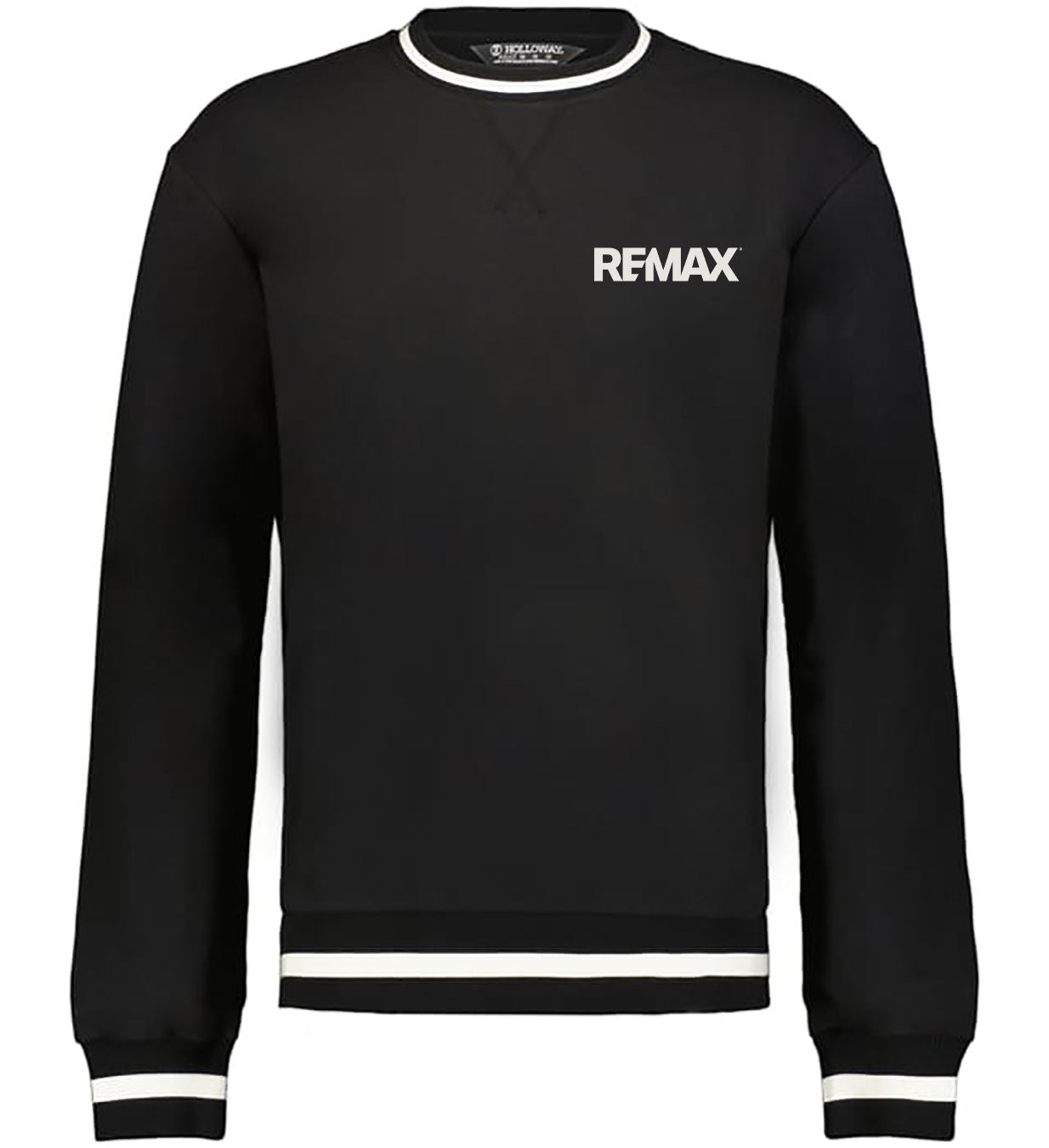 HERING PRO CREWNECK SWEATSHIRT - One Color Logo - Embroidered