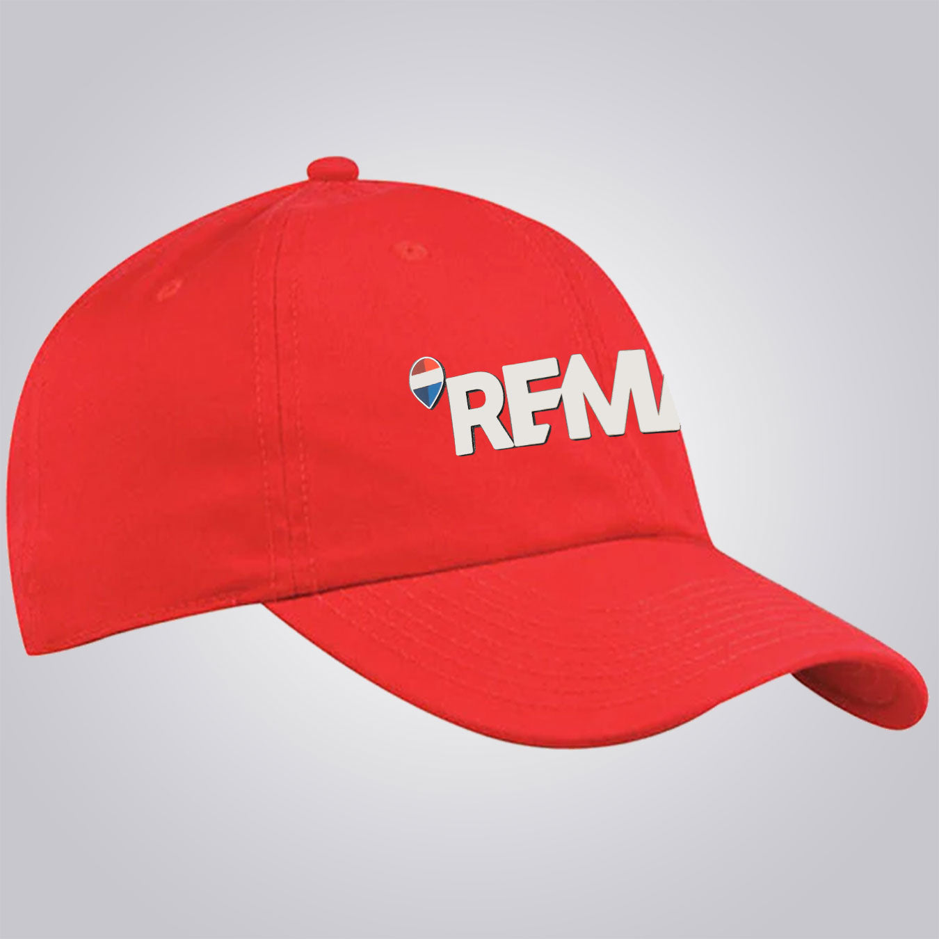 Adult Garment Washed Cotton Chino Twill Cap - Brand Refresh - Full Color 3D Silicone Patch