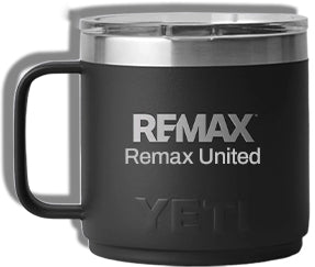 Yeti Rambler 14oz Stackable Mug - Brand Refresh - One Color Logo - Custom Branded