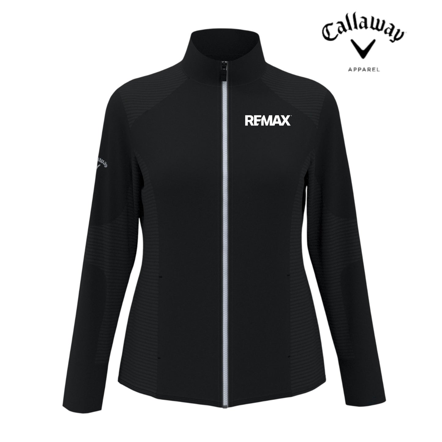 Callaway Full Zip Ottoman Ladies' Jacket - Brand Refresh - Embroidered