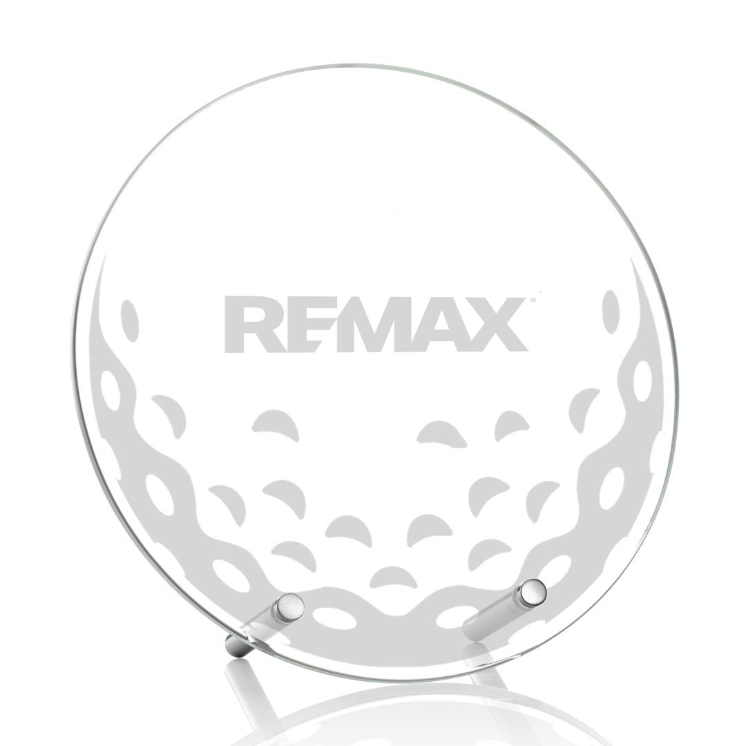 Clear circular product with REMAX branding on a white background
