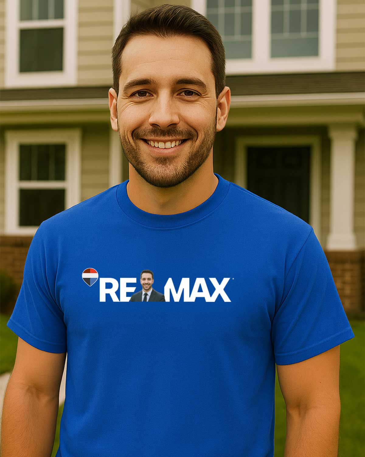 The Dynamic Headshot T-Shirt - Brand Refresh - Full Color Logo