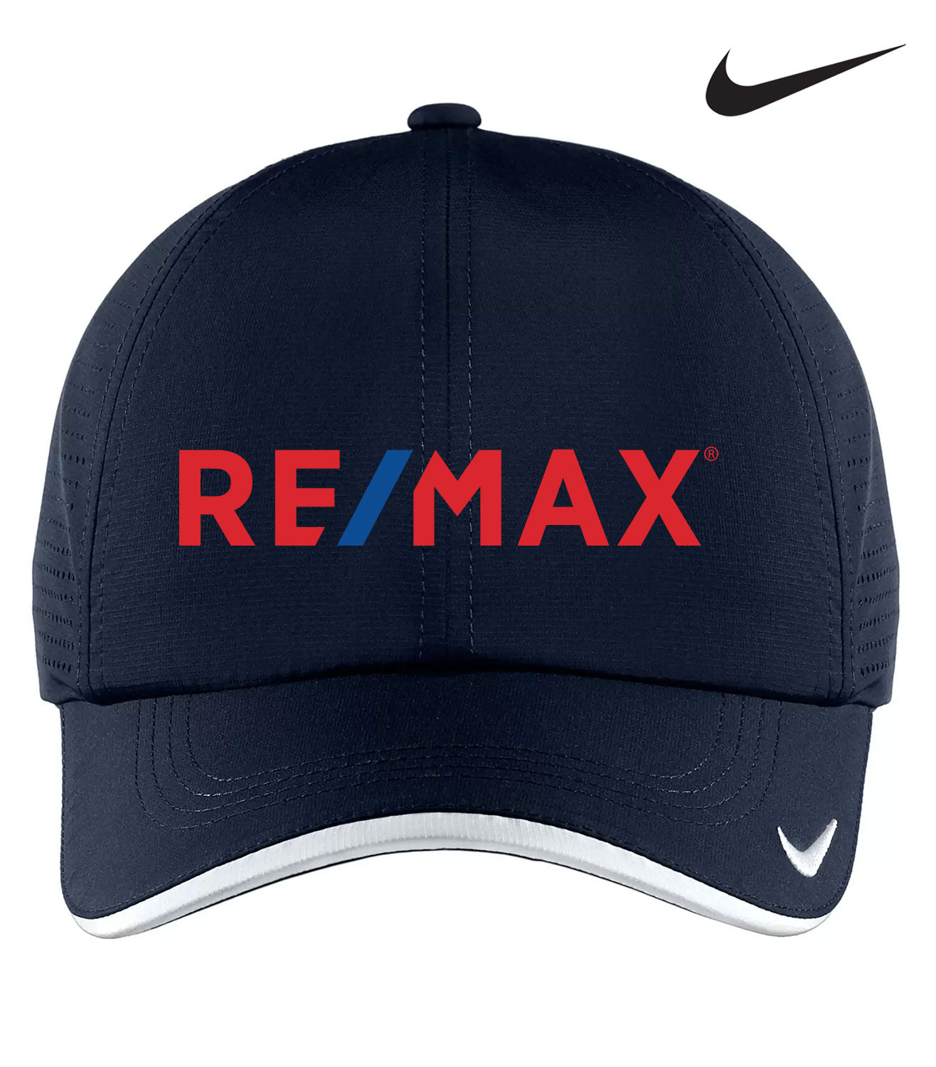 Nike Golf Dri Fit Swoosh Perforated Cap Navy Ideas Unlimited Promotions RE MAX Approved Supplier